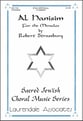 Al Hanisim SATB choral sheet music cover